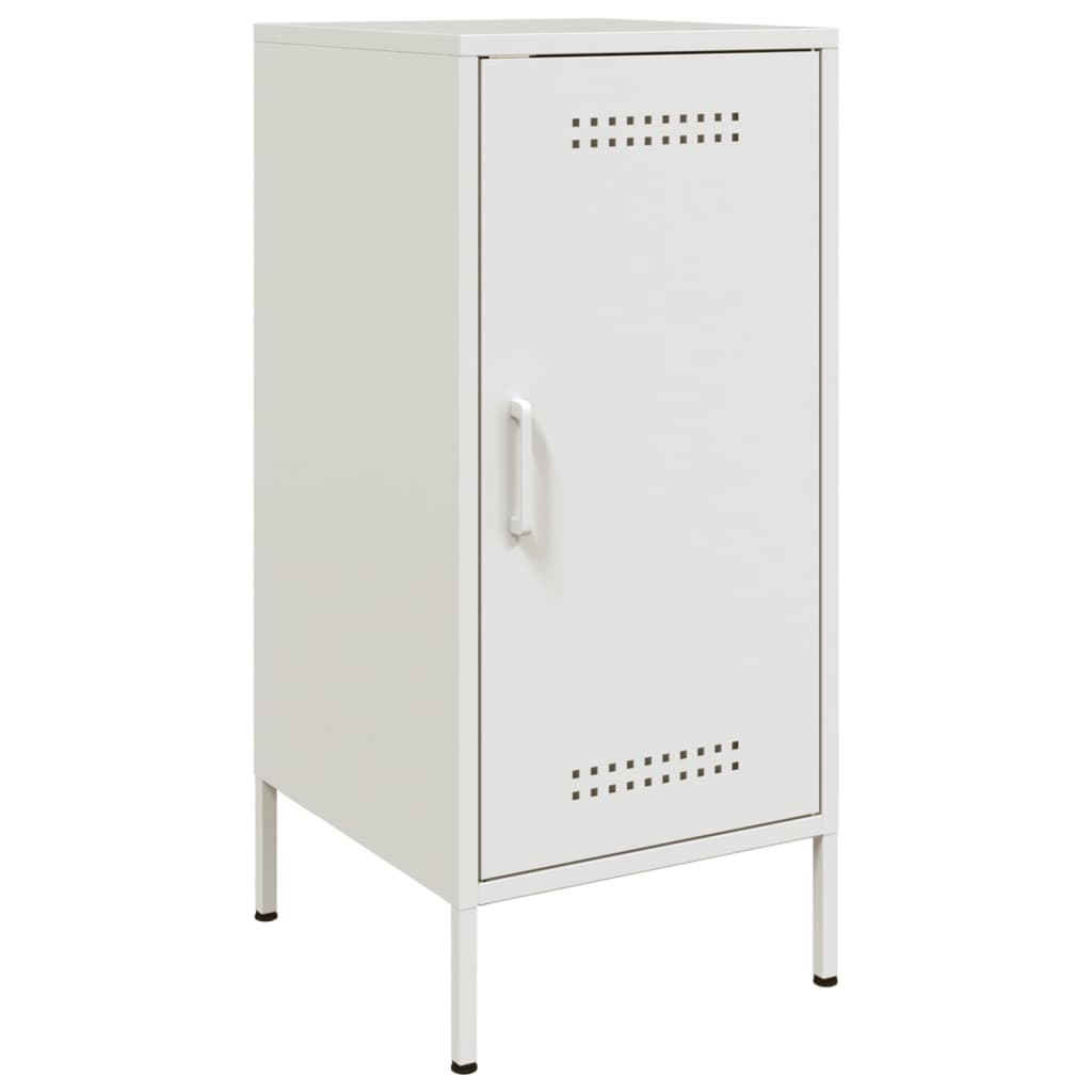 Skåp DIV. Vit 2 st 36x39x79 cm stål