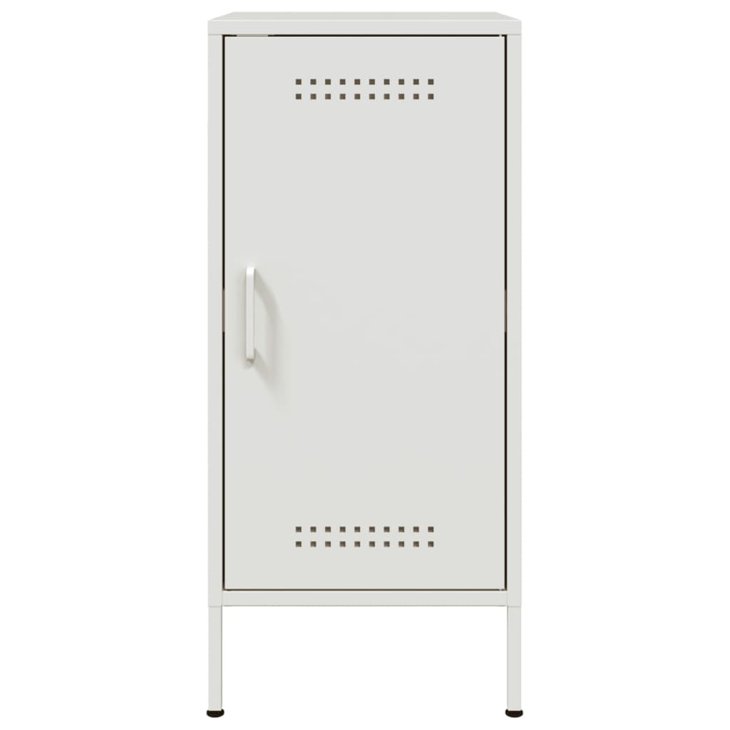 Skåp DIV. Vit 2 st 36x39x79 cm stål