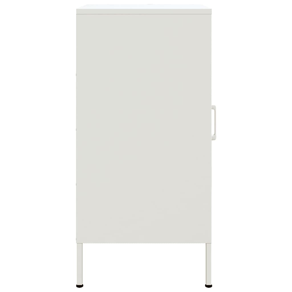 Skåp DIV. Vit 2 st 36x39x79 cm stål