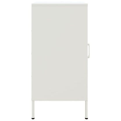 Skåp DIV. Vit 2 st 36x39x79 cm stål