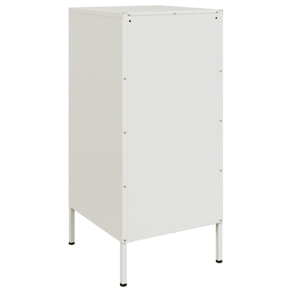 Skåp DIV. Vit 2 st 36x39x79 cm stål