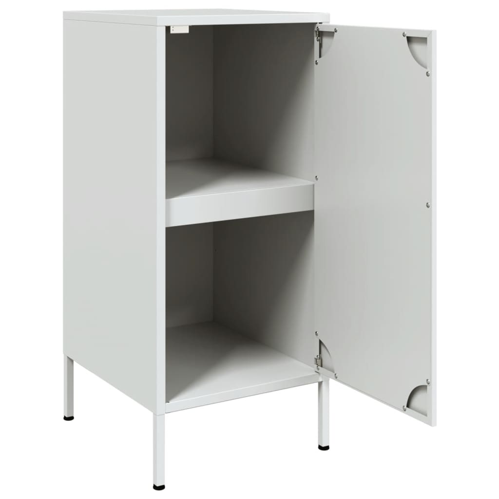Skåp DIV. Vit 2 st 36x39x79 cm stål