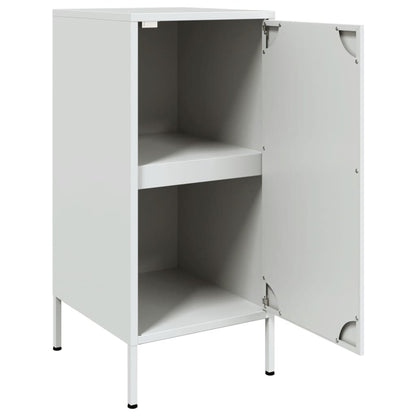 Skåp DIV. Vit 2 st 36x39x79 cm stål