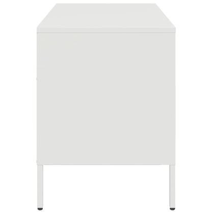 TV-Möbel DIV. TV-Bänk Vit 68x39x50,5 cm stål