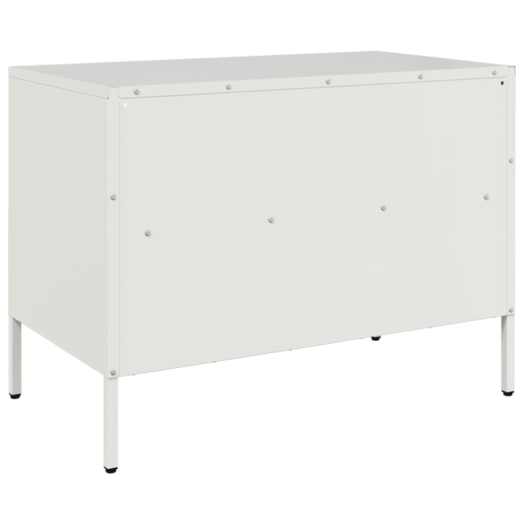 TV-Möbel DIV. TV-Bänk Vit 68x39x50,5 cm stål