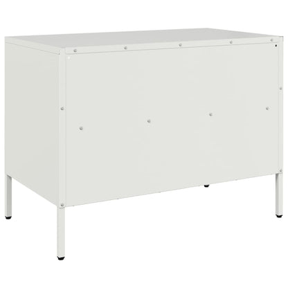 TV-Möbel DIV. TV-Bänk Vit 68x39x50,5 cm stål