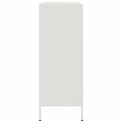 Skåp DIV. Vit 68x39x101,5 cm stål