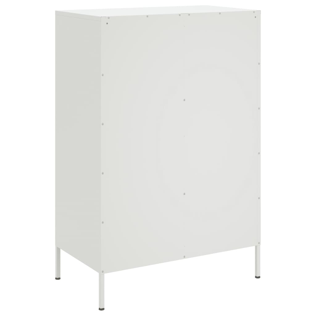 Skåp DIV. Vit 68x39x101,5 cm stål