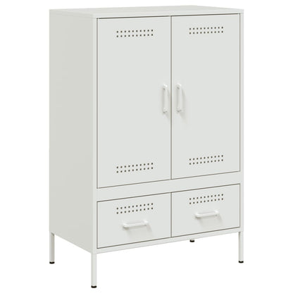Skåp DIV. Vit 68x39x101,5 cm stål