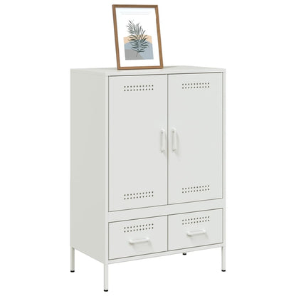 Skåp DIV. Vit 68x39x101,5 cm stål