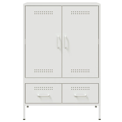 Skåp DIV. Vit 68x39x101,5 cm stål