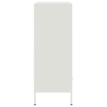 Skåp DIV. Vit 68x39x101,5 cm stål