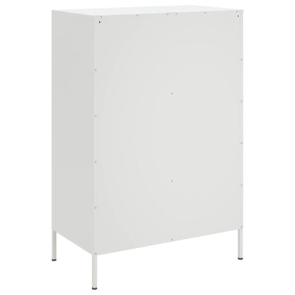 Skåp DIV. Vit 68x39x101,5 cm stål