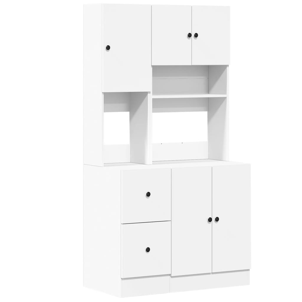 Köksinredning Köksskåp Vit 95x50x180 cm