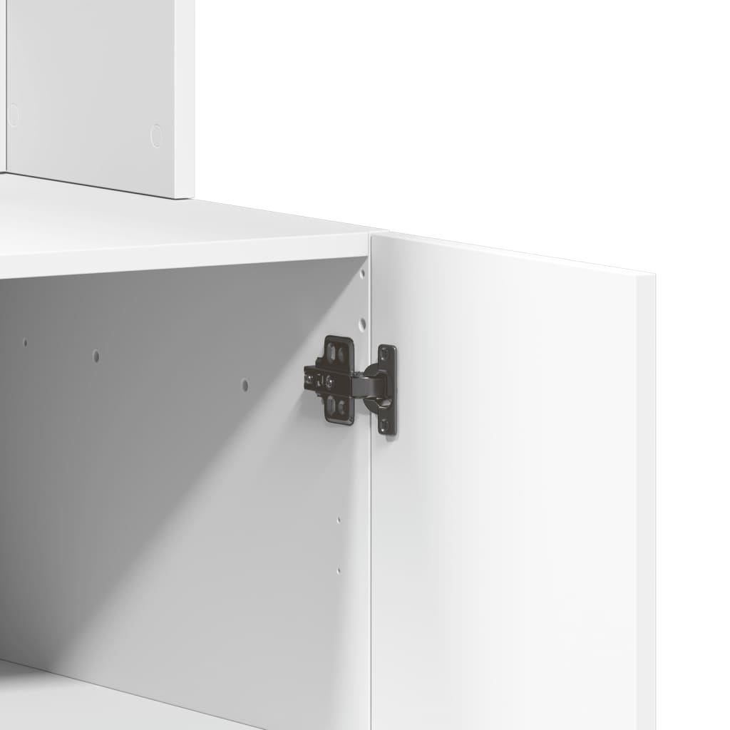 Köksinredning Köksskåp Vit 95x50x180 cm