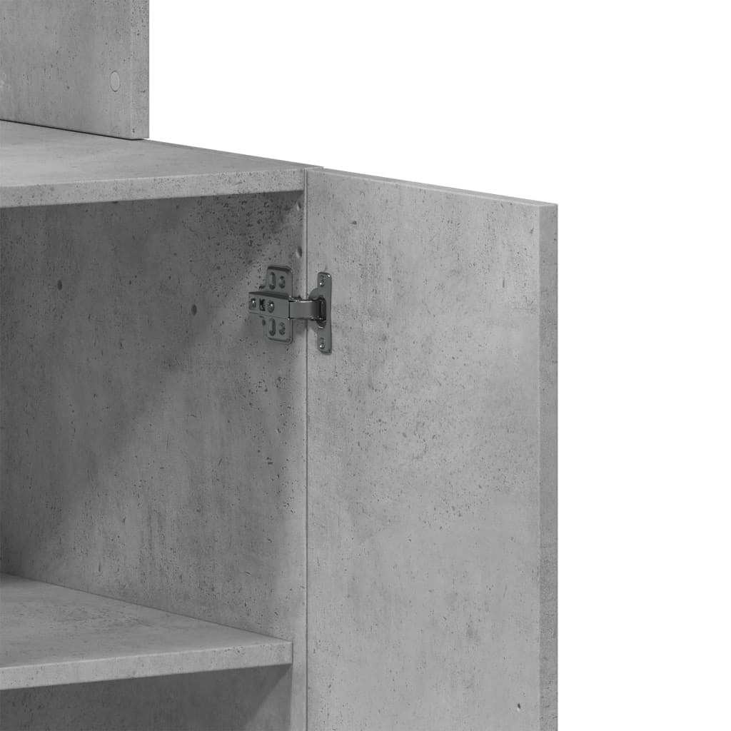 Köksinredning Köksskåp Betonggrå 60x50x180 cm