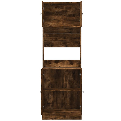 Köksinredning Köksskåp Rökfärgad Ek 60x50x180 cm