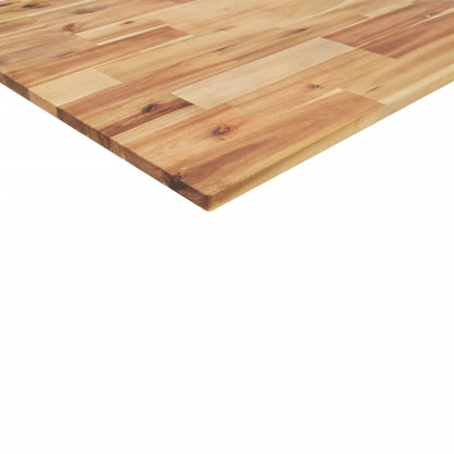 Bänkskiva för badrum behandlad 140x40x2 cm massivt akaciaträ