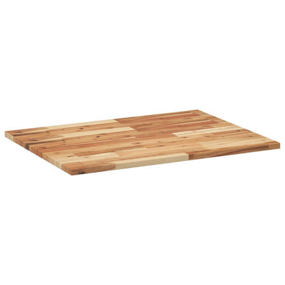 Bänkskiva för badrum behandlad 100x60x2 cm massivt akaciaträ