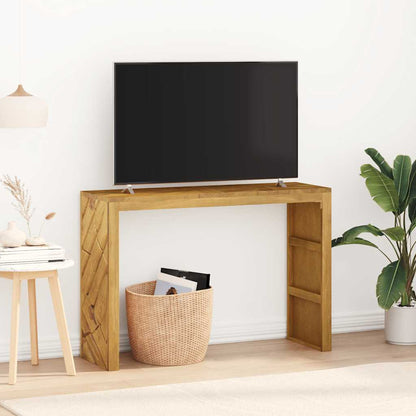 Avlastningsbord Konsollbord Trä 110x35x75 cm massiv teak