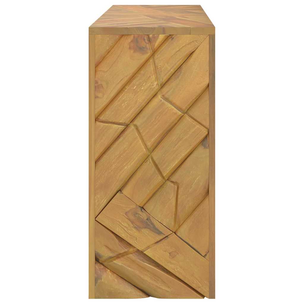 Avlastningsbord Konsollbord Trä 110x35x75 cm massiv teak