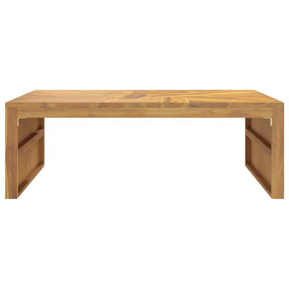 Soffbord Trä 110x60x38 cm massiv teak
