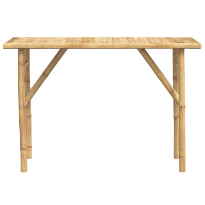 Avlastningsbord Konsollbord Trä 115x39x75 cm bambu