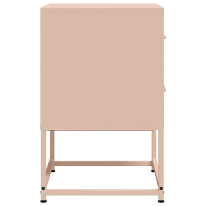 Sängbord Nattduksbord DIV. rosa 36x39x60,5 cm stål