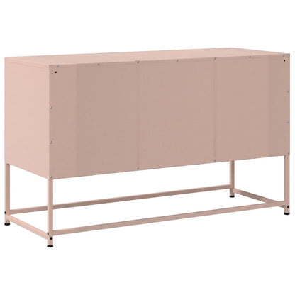 TV-Möbel DIV. TV-Skåp rosa 100,5x39x60,5 cm stål