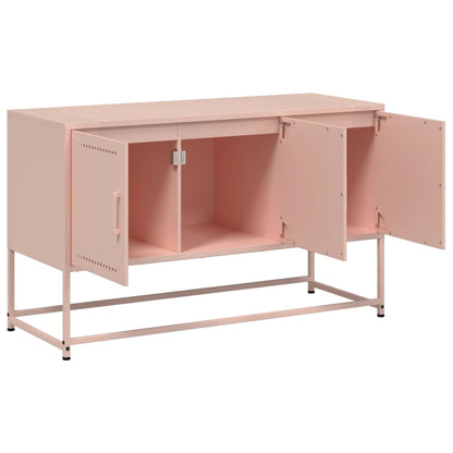 TV-Möbel DIV. TV-Skåp rosa 100,5x39x60,5 cm stål
