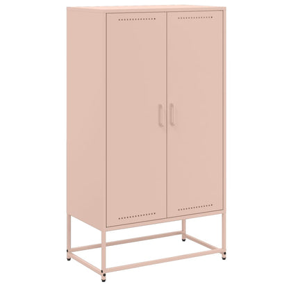 Skåp DIV. rosa 68,5x38,5x123,5 cm ståls