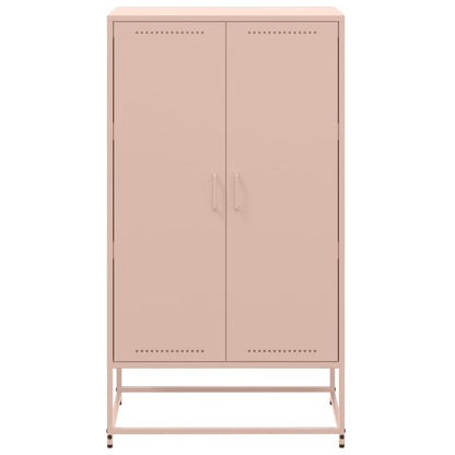 Skåp DIV. rosa 68,5x38,5x123,5 cm ståls