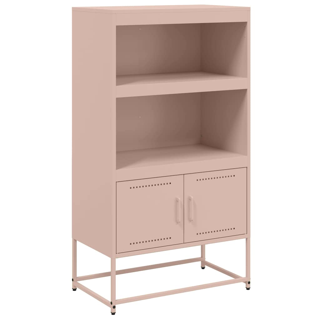 Skåp DIV. rosa 68,5x38,5x123,5 cm ståls