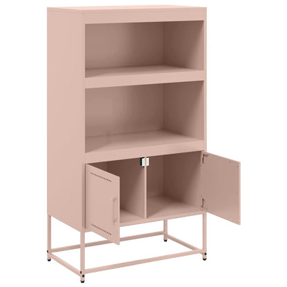Skåp DIV. rosa 68,5x38,5x123,5 cm ståls