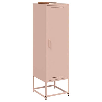 Skåp DIV. rosa 36x39x123 cm stål