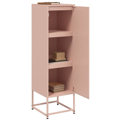 Skåp DIV. rosa 36x39x123 cm stål