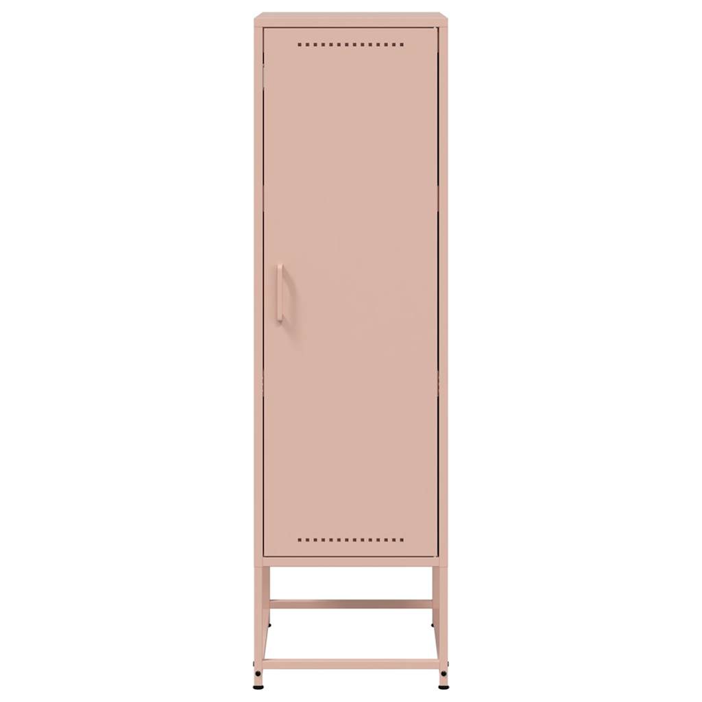 Skåp DIV. rosa 36x39x123 cm stål