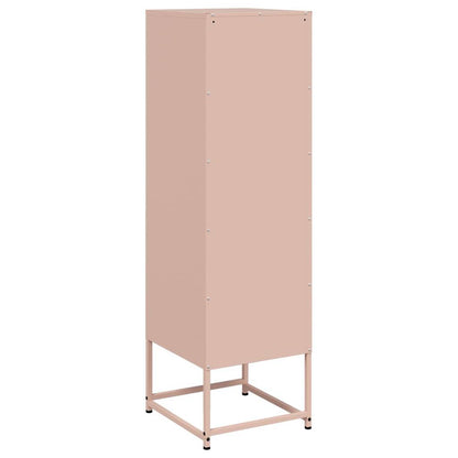 Skåp DIV. rosa 36x39x123 cm stål