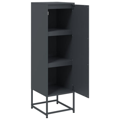 Skåp DIV. antracit 36x39x123 cm stål