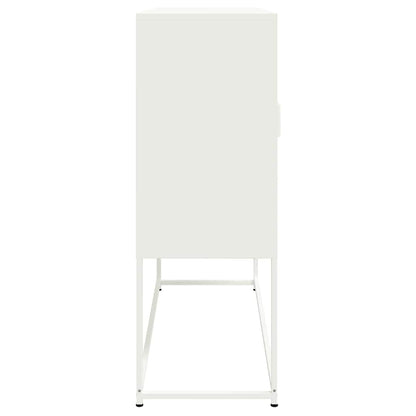 Skåp Vit 100,5x39x107 cm stål