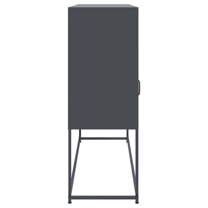 Skänk DIV. antracit 100,5x39x107 cm stål