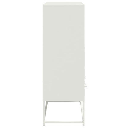 Skåp DIV. Vit 68x39x111,5 cm stål