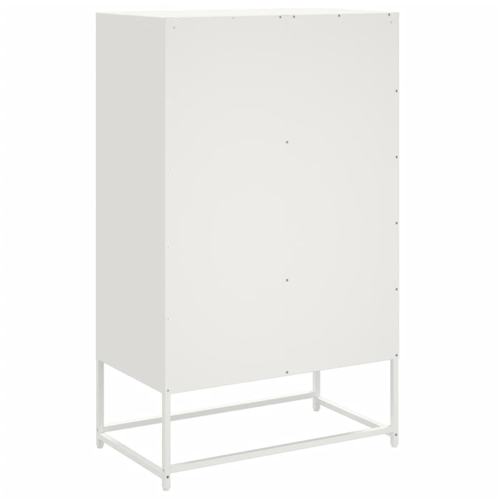 Skåp DIV. Vit 68x39x111,5 cm stål