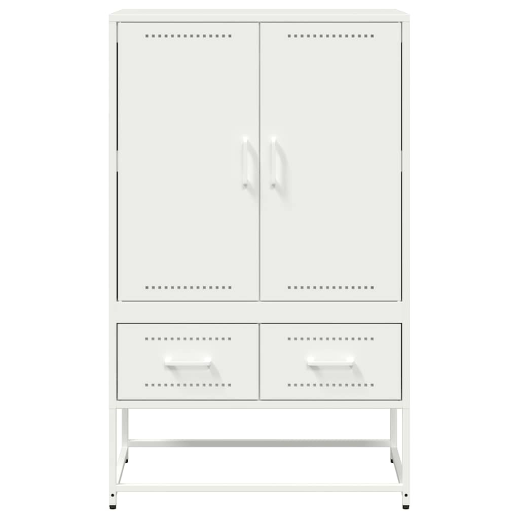 Skåp DIV. Vit 68x39x111,5 cm stål