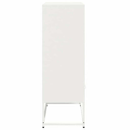 Skåp DIV. Vit 68x39x111,5 cm stål