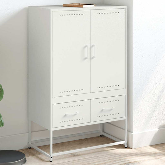 Skåp DIV. Vit 68x39x111,5 cm stål
