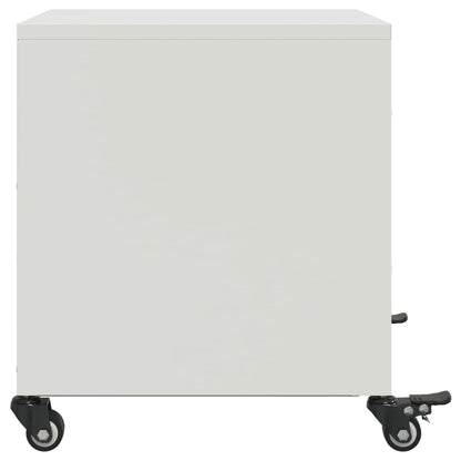 Sängbord Nattduksbord DIV. Vit 36x39x43,5 cm stål
