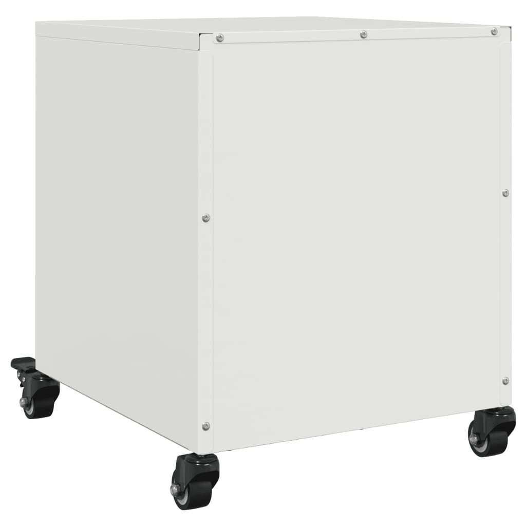 Sängbord Nattduksbord DIV. Vit 36x39x43,5 cm stål