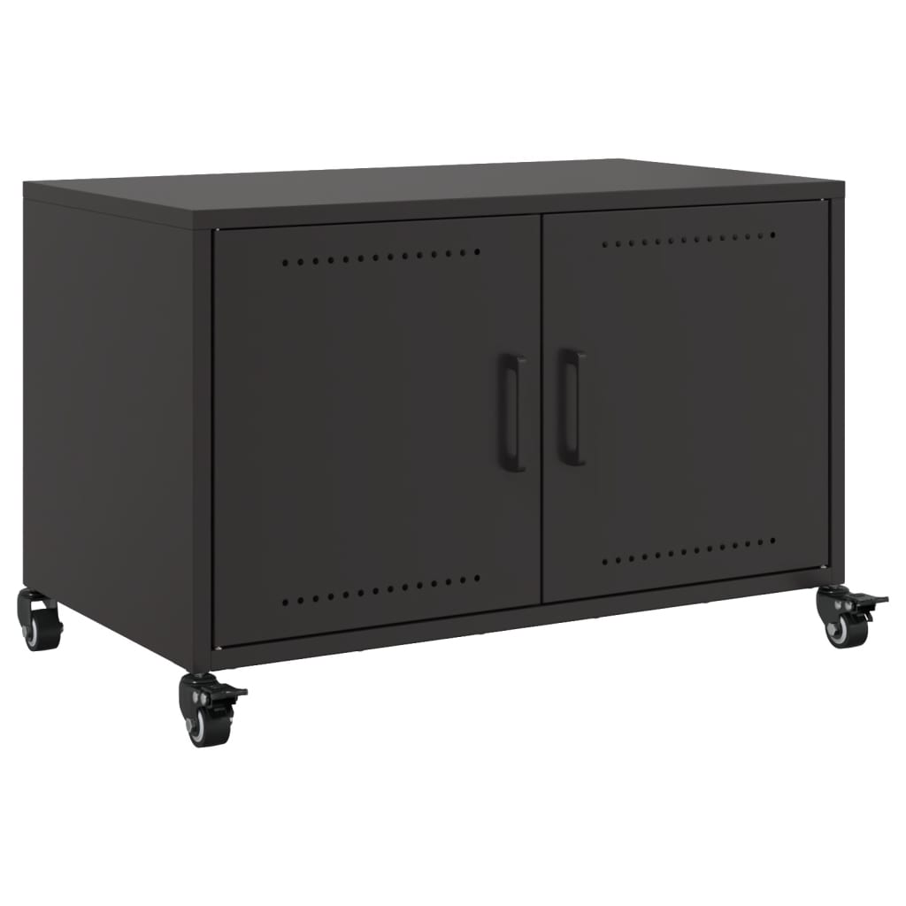 TV-Möbel DIV. TV-Bänk Svart 68x39x43,5 cm stål