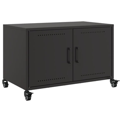 TV-Möbel DIV. TV-Bänk Svart 68x39x43,5 cm stål